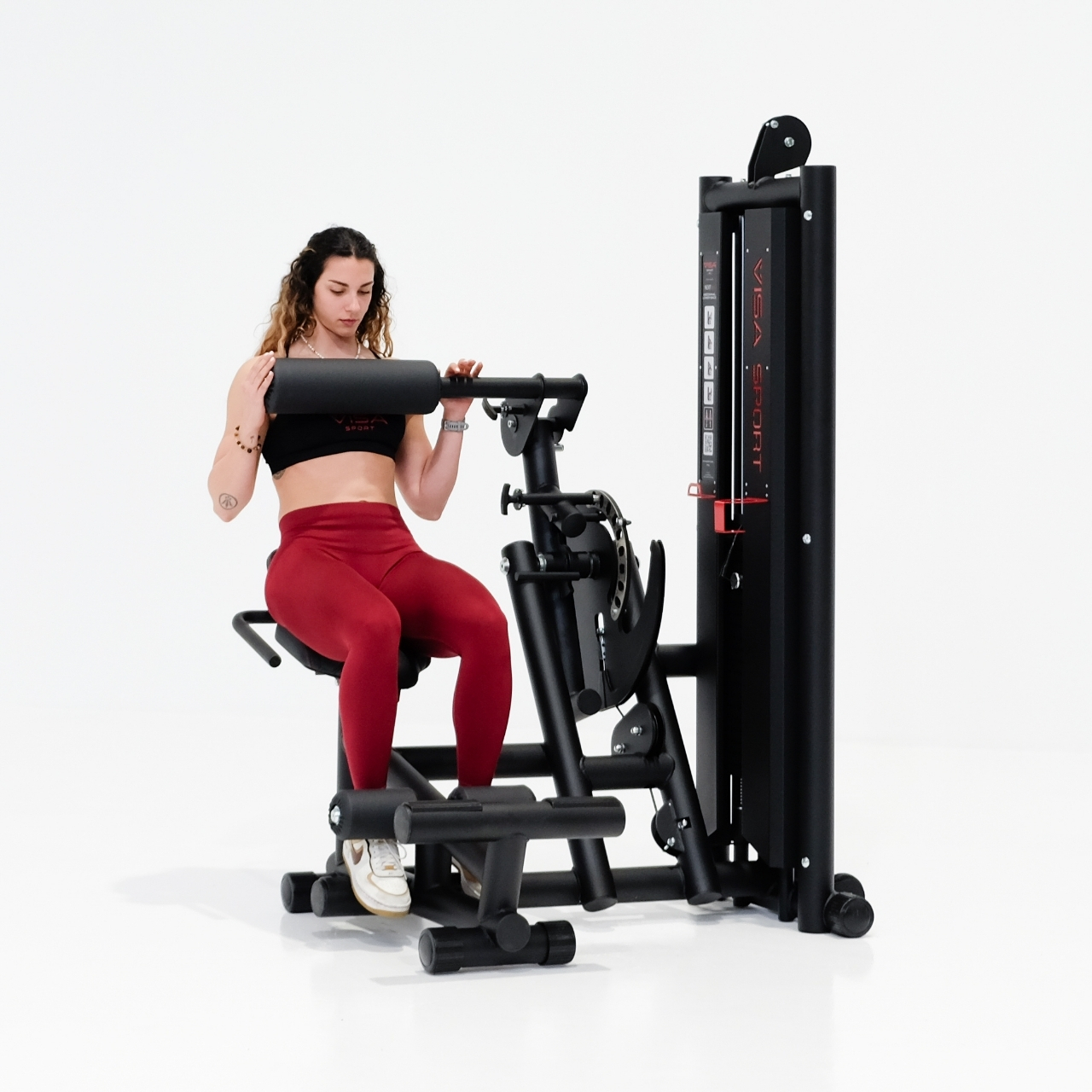 NE136AB Esecuzione 2 Abdominal e Lower Back Dual Machine con Carter NE136A-B - immagine 2