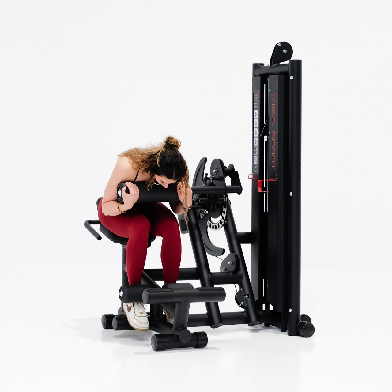 NE136AB Esecuzione 3 5 Abdominal e Lower Back Dual Machine con Carter NE136A-B - immagine 5
