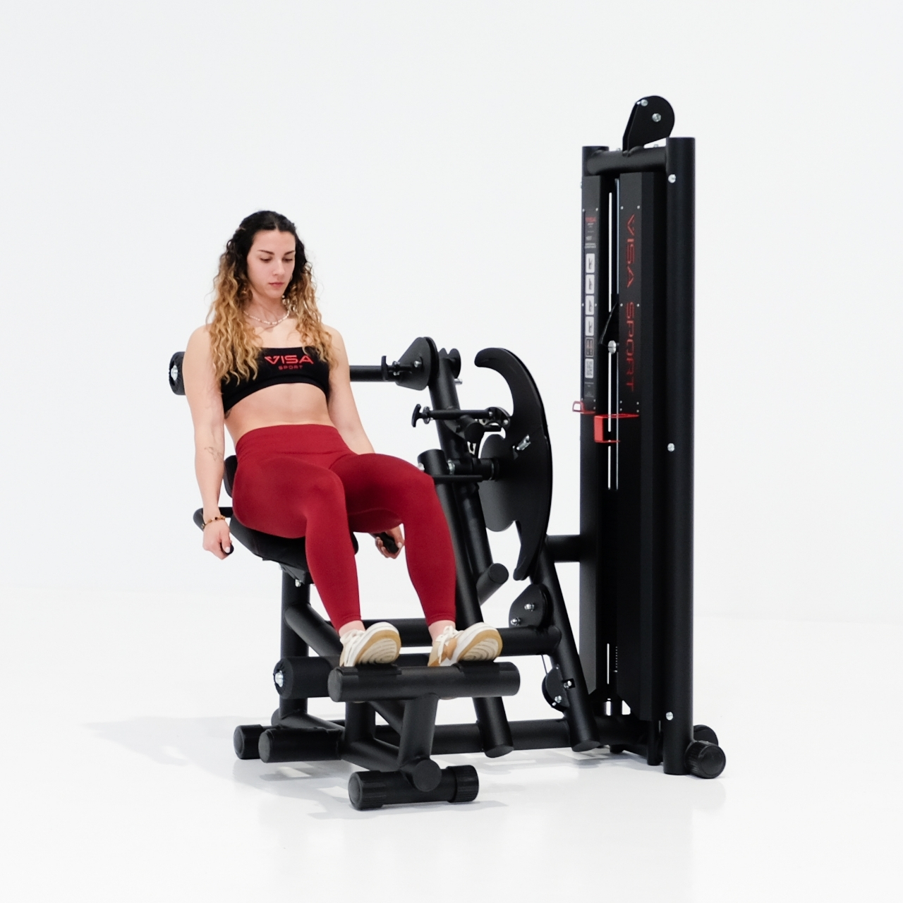NE136AB Esecuzione 4 6 Abdominal e Lower Back Dual Machine con Carter NE136A-B - immagine 6