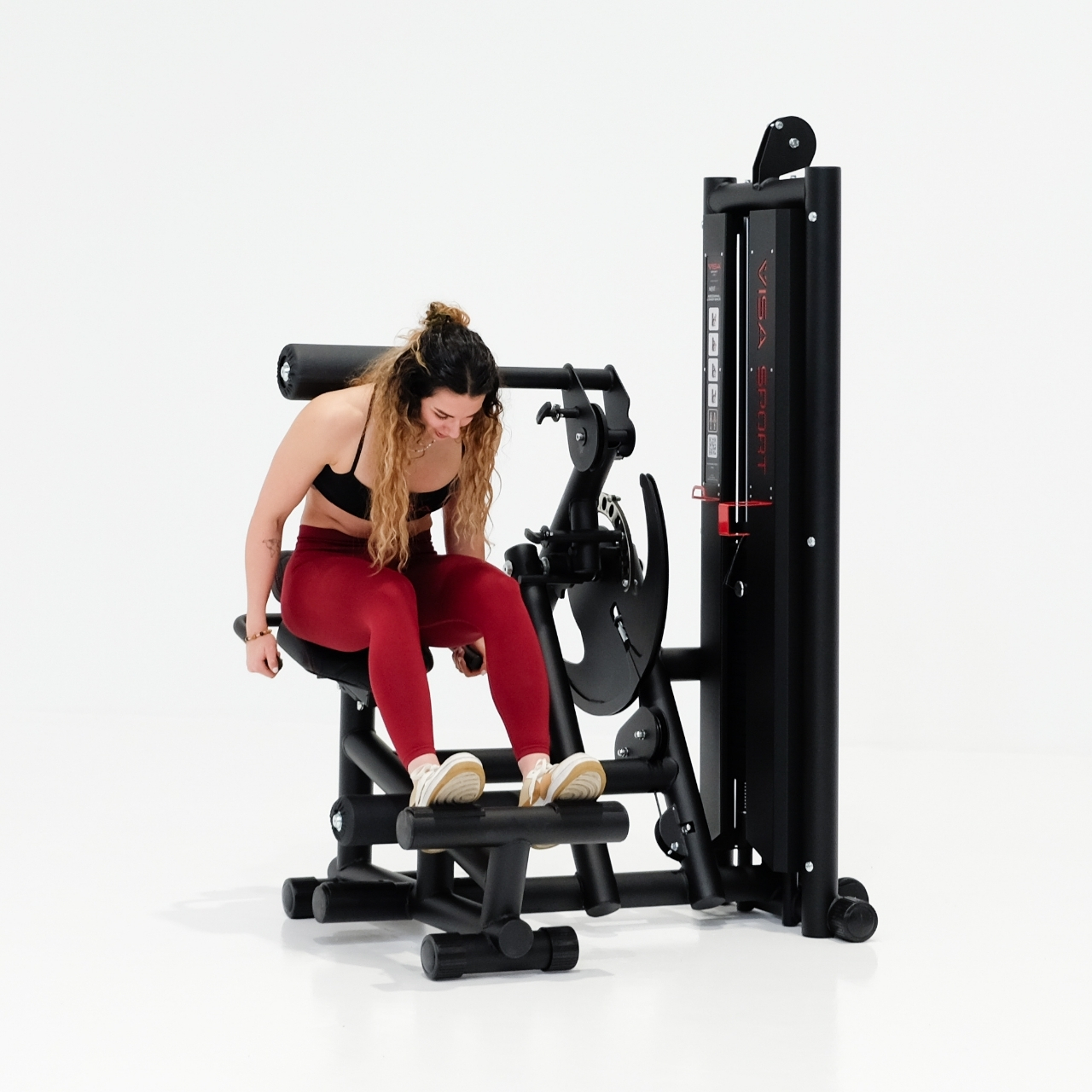 NE136AB Esecuzione 5 7 Abdominal e Lower Back Dual Machine con Carter NE136A-B - immagine 7