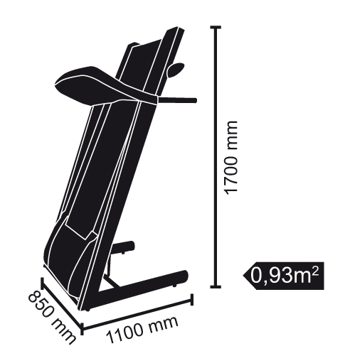 schema chiuso TRX MARATHON 2 Tapis Roulant TRX-MARATHON-3.0 - immagine 2