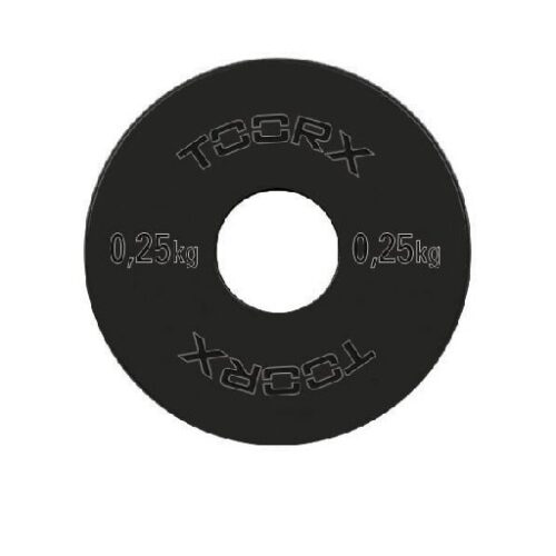 Coppia Dischi Microcarichi in Acciaio 0,25 Kg
