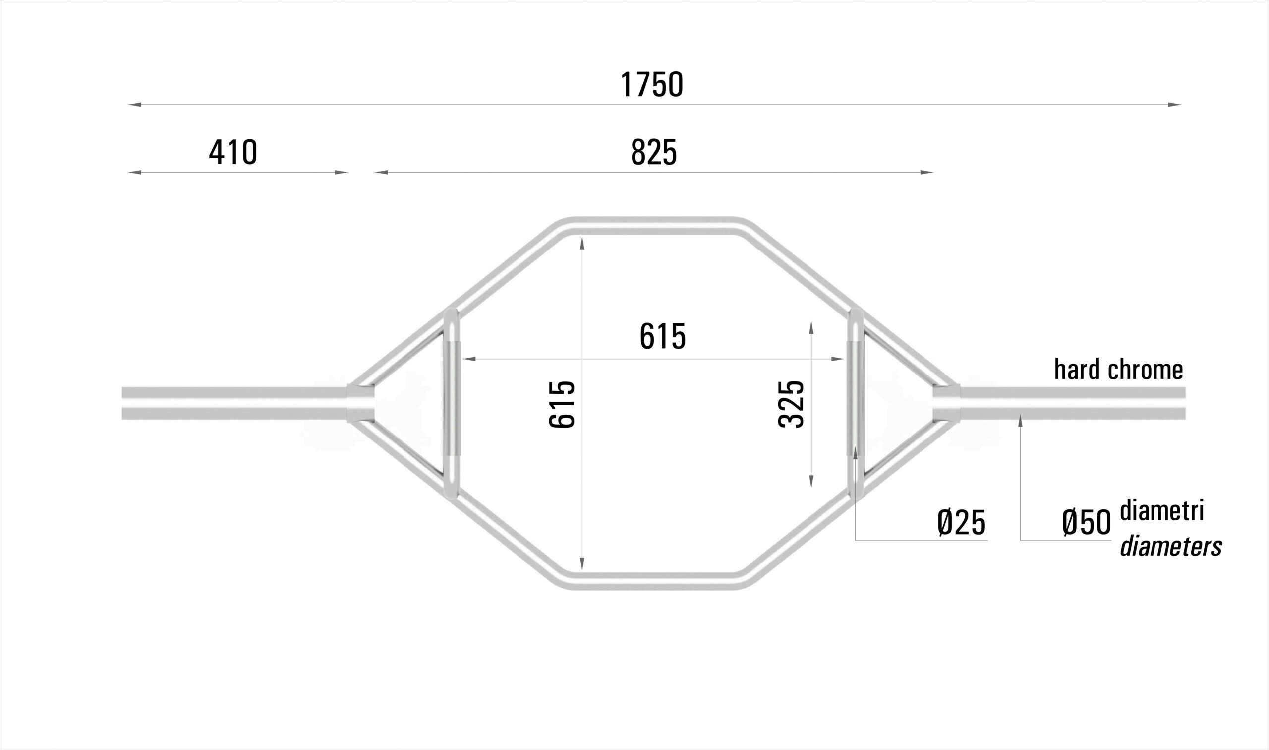 OSB schema scaled 7 Bilanciere Olimpico Esagonale - immagine 7