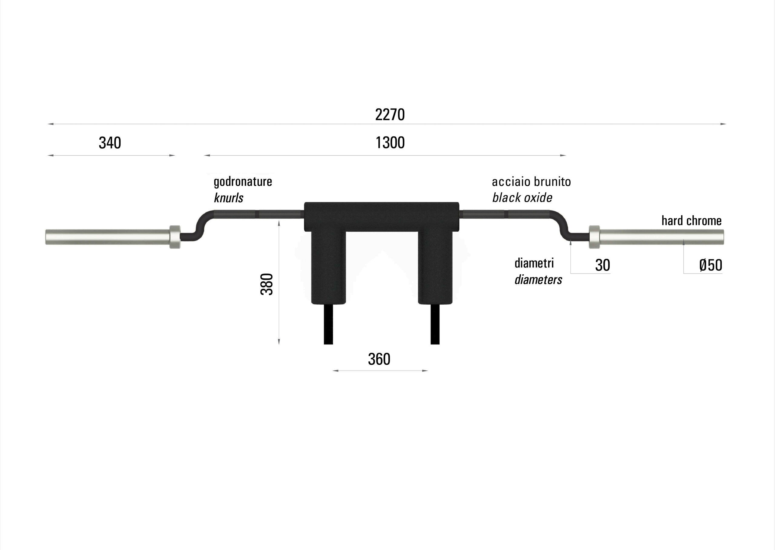 SSB PRO 2 scaled 3 Safety Squat Bar - immagine 3